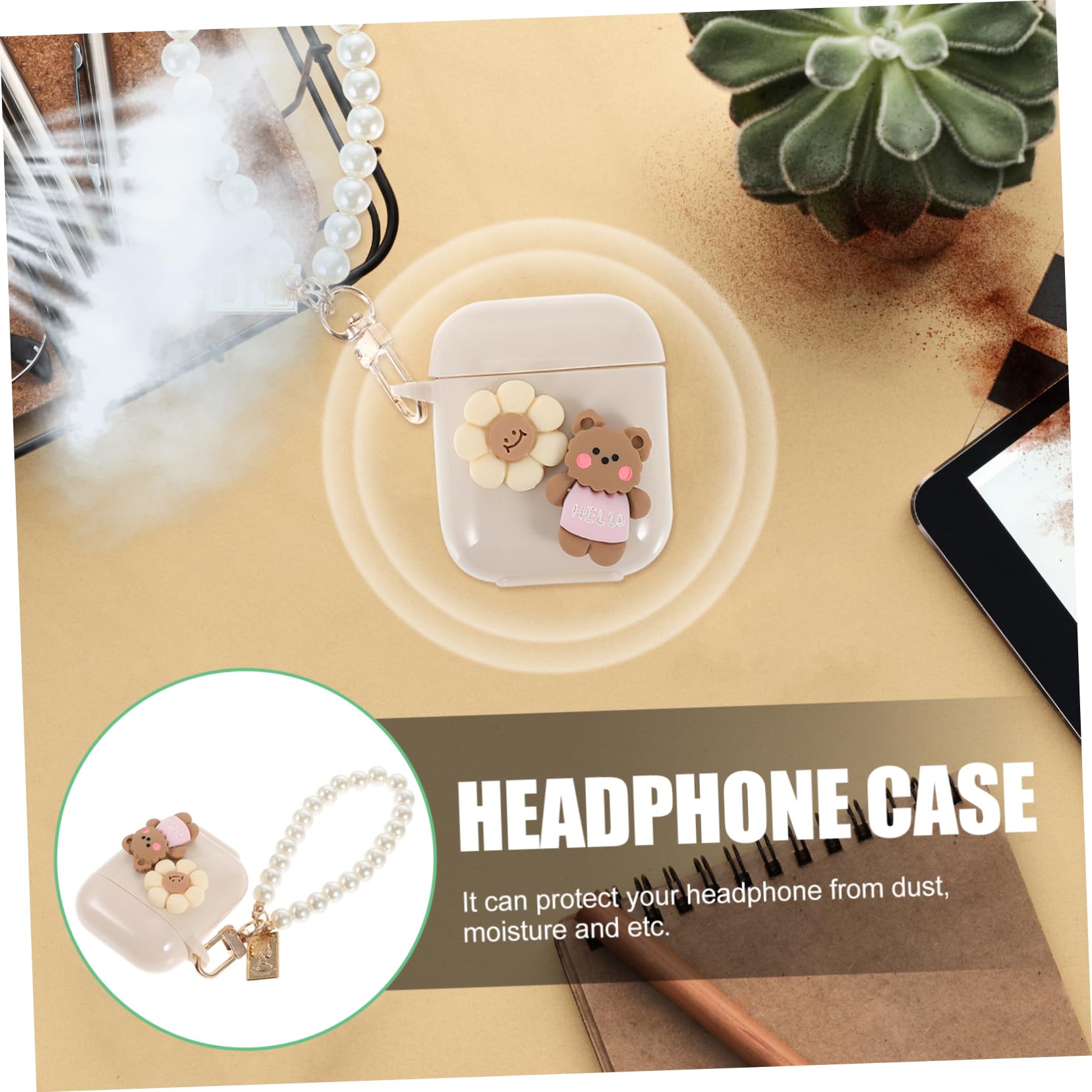Gatuida 5 Uds Funda De Silicona para Auriculares Fundas Protectoras Kutuzov Mikaberidze Tapones para Los Oídos para Niños Auriculares para Niños Soporte para Estuche De Oído Estuche para