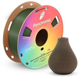 Polymaker Panchroma Matte PLA Filament 1.75mm, 1kg, Dual Camouflage