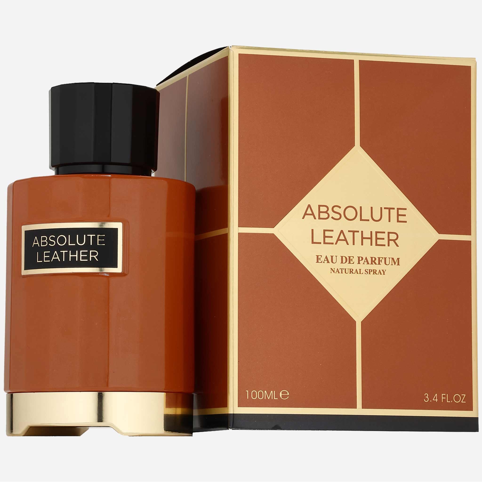 Absolute Leather Eau De Parfum 100m by Fragrance World