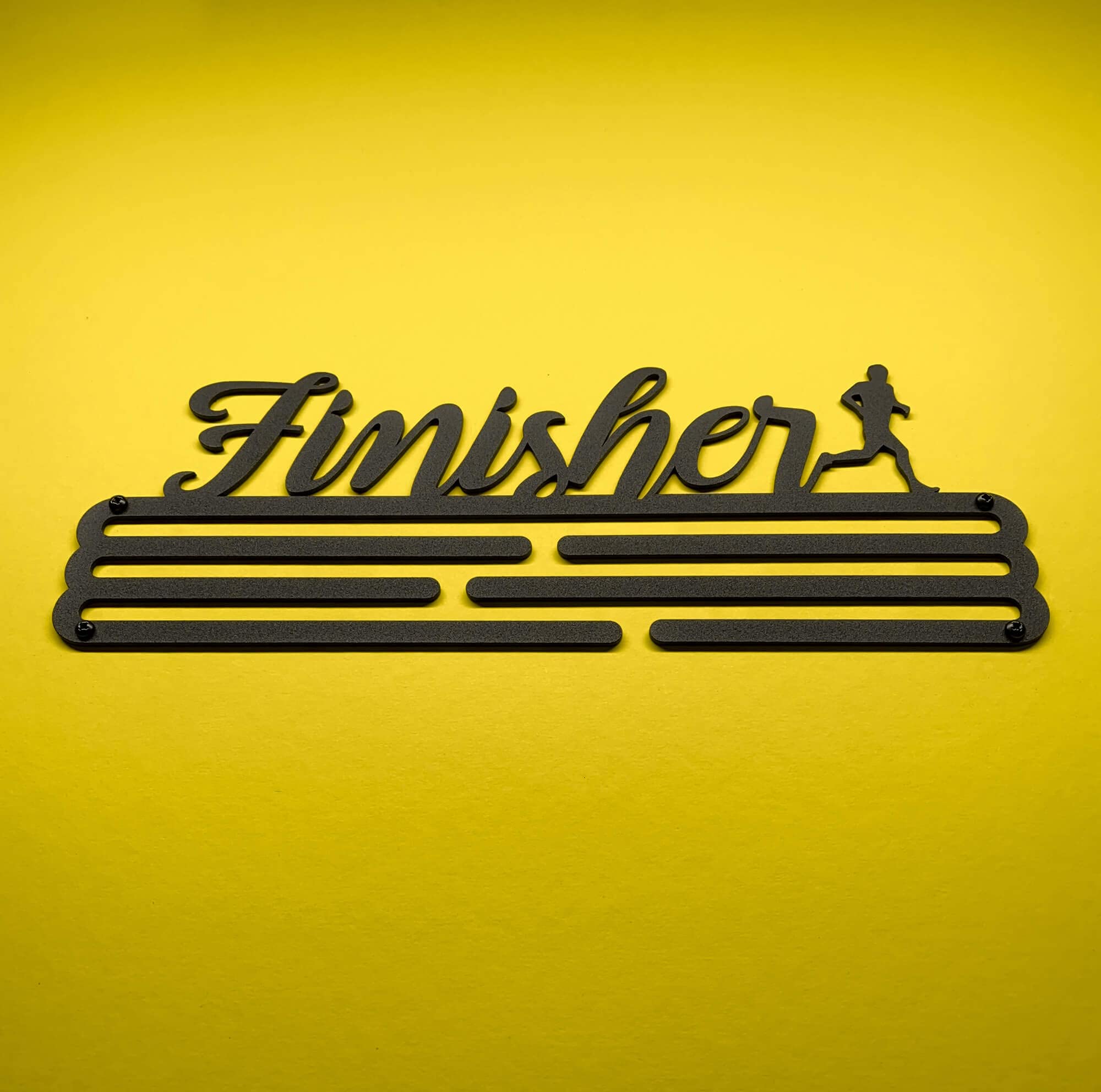 Finisher Sports Medal Hanger Display | Soporte de acero | Marco de montaje en pared