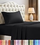 Utopia Bedding Queen Bed Sheets - 4 Piece Queen Size Cooling Sheet Set - Hotel Luxury Soft Breathable Microfiber, Oeko-TEX, Deep Pocket Easy Fit & Care, Fade & Wrinkle Resistant, Grey