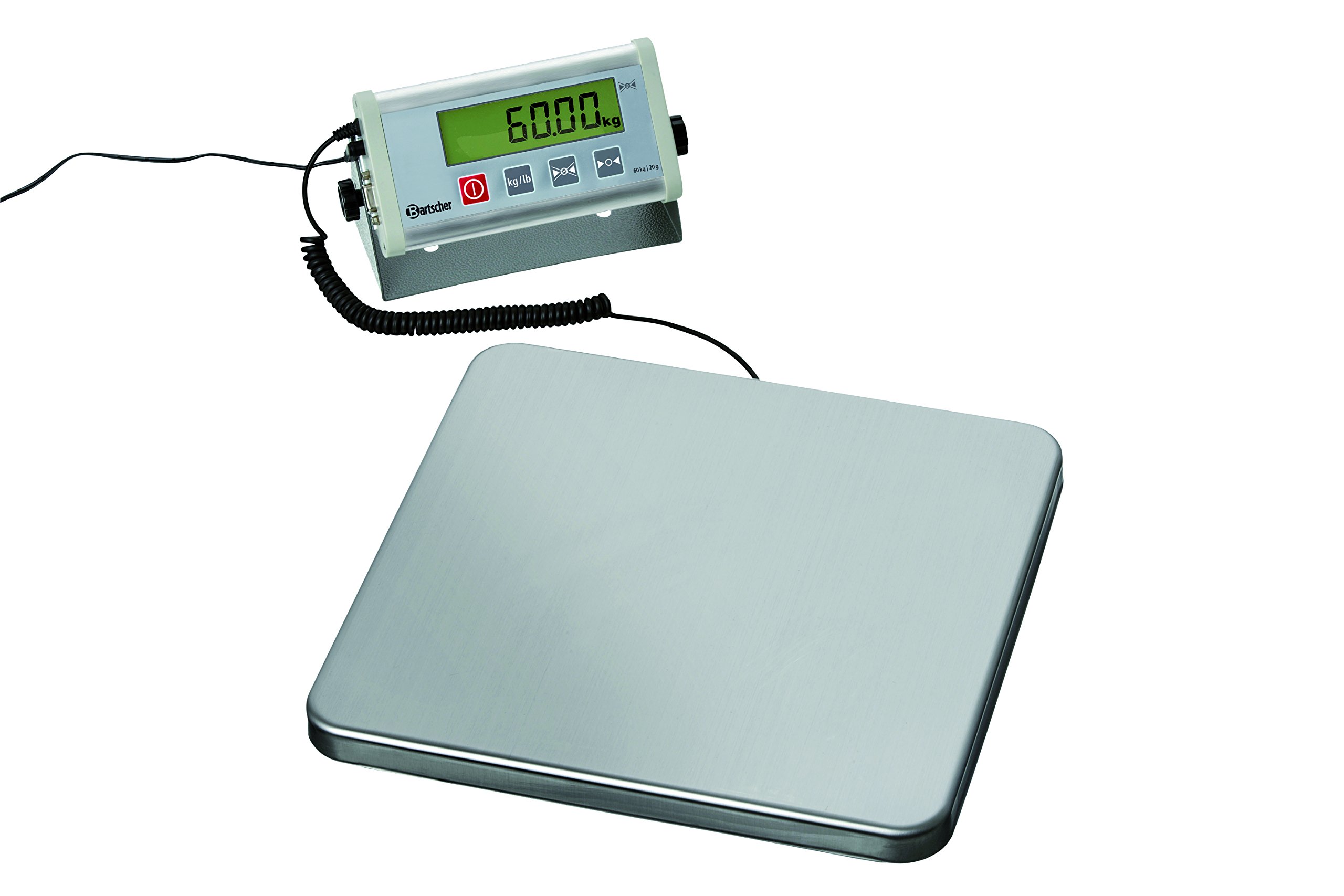 Bartscher Elektronische Digital-Waage 60kg 20g
