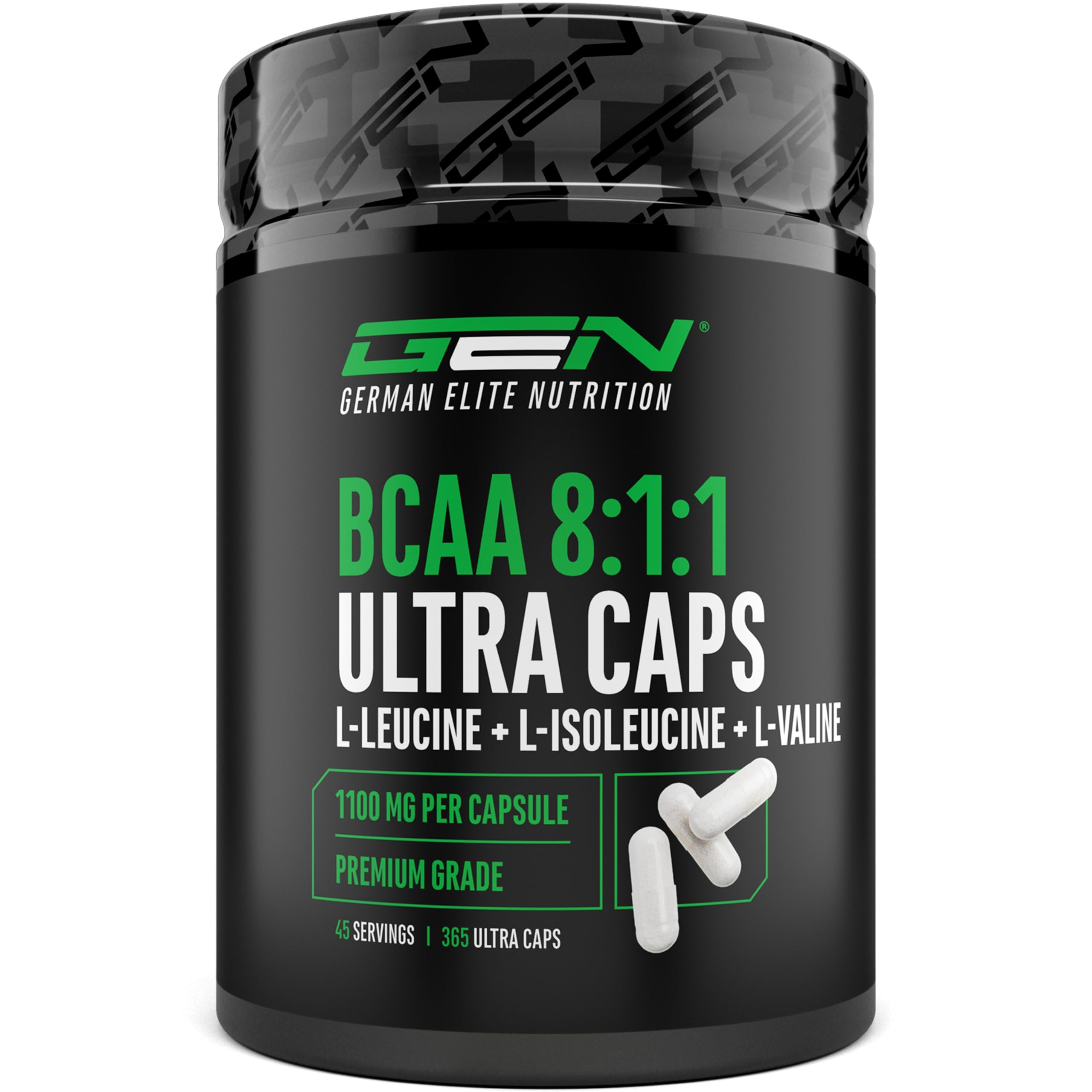 BCAA Ultra Caps — 365 Kapseln
