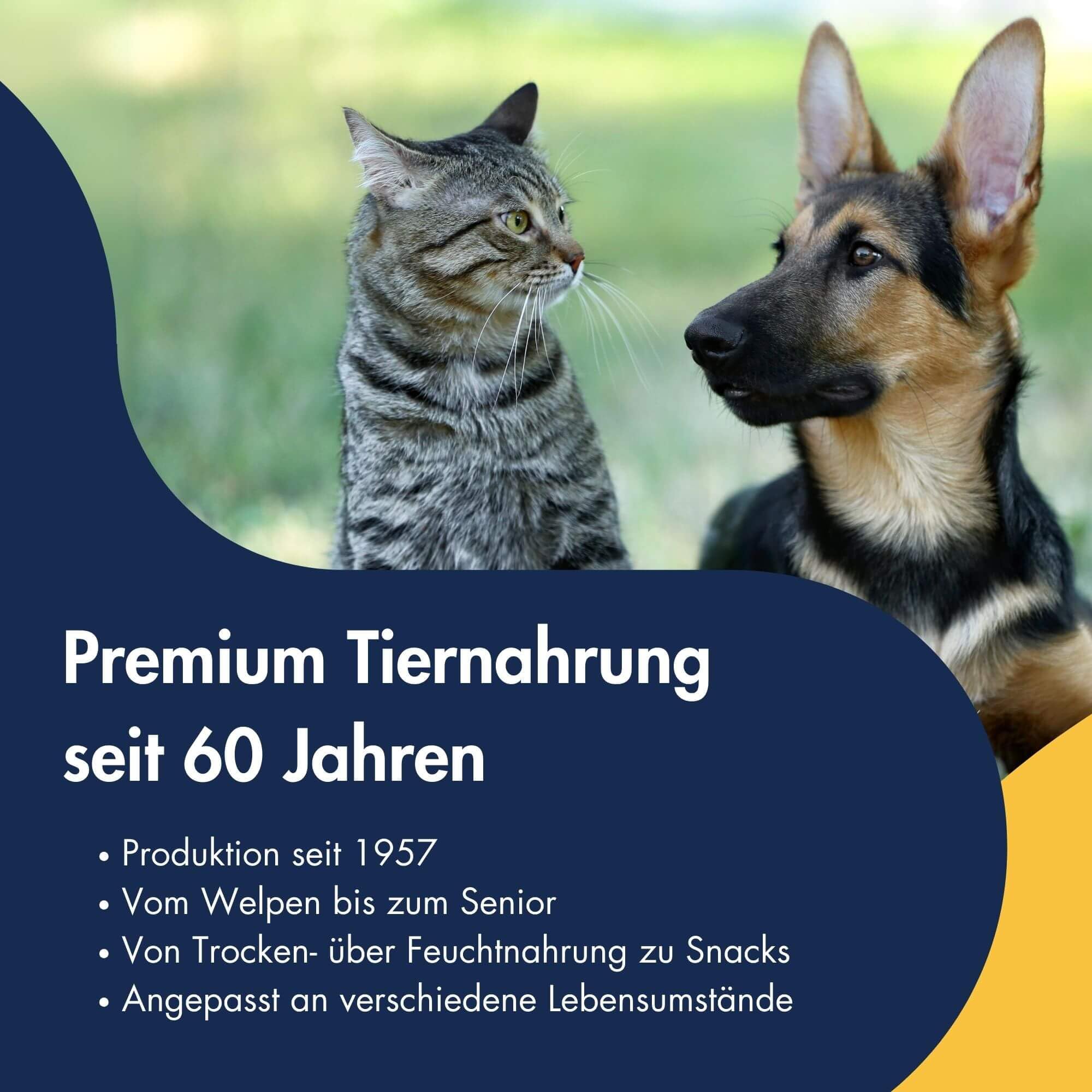 Trainee Snack Pollo | Premio para Perros y Gatos | 500 g | con FOS | Dr. Clauder's | Alimento complementario para perros y gatos | 95 % carne de pollo | Secado al vapor con cuidado
