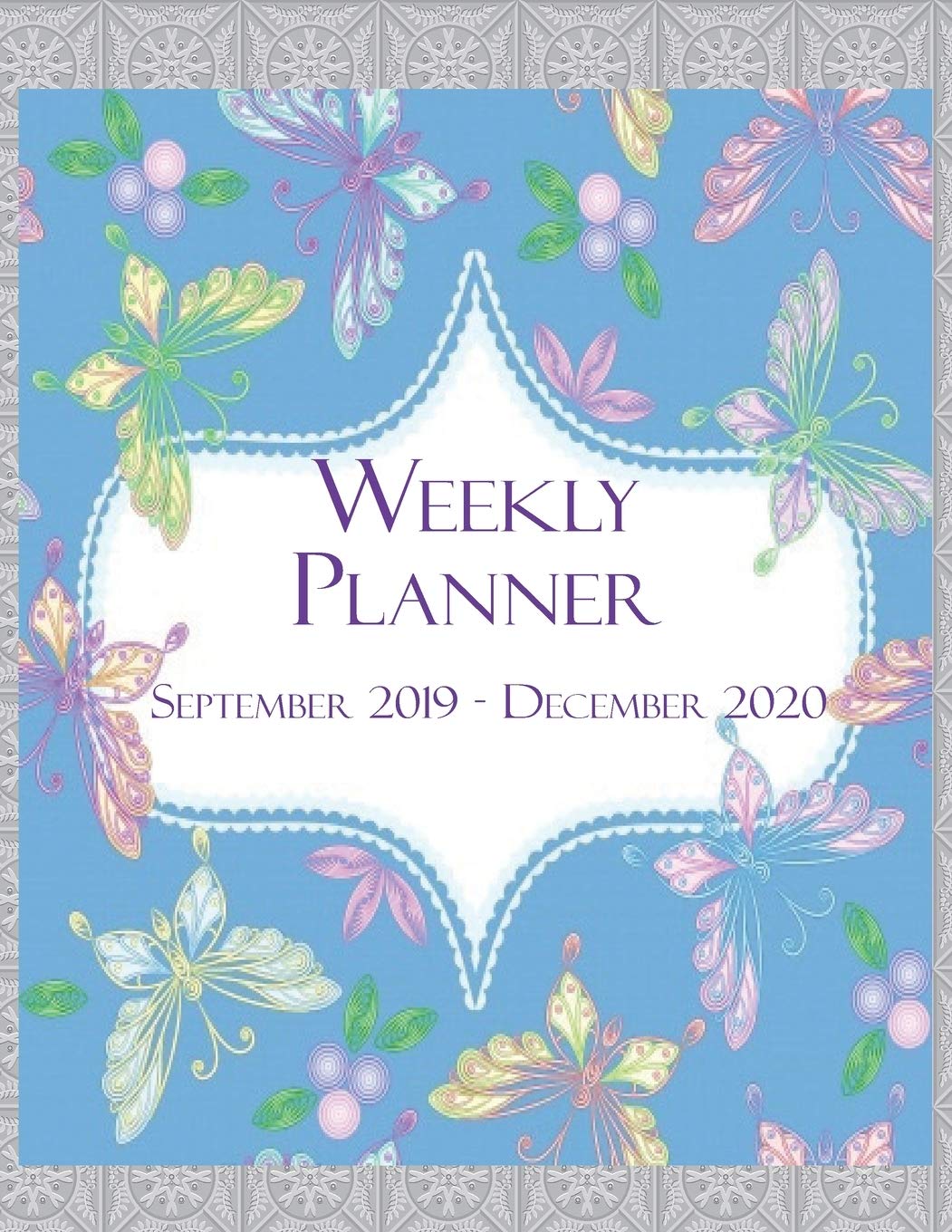 Weekly Planner September 2019-December 2020