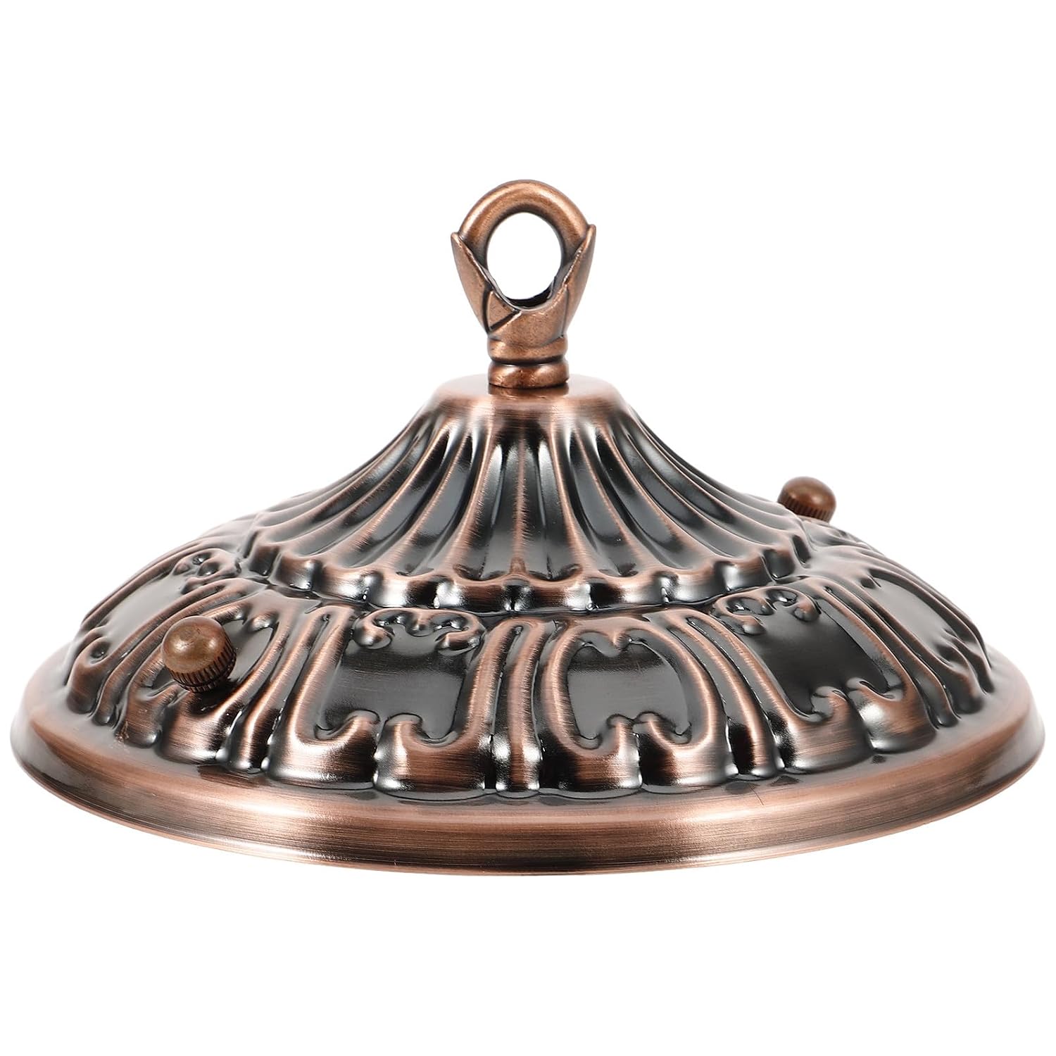 CIYODO Iron Pendant Light Canopy Ceiling Cover Plate Replacement for Bedroom Bars, Vintage Style, Not