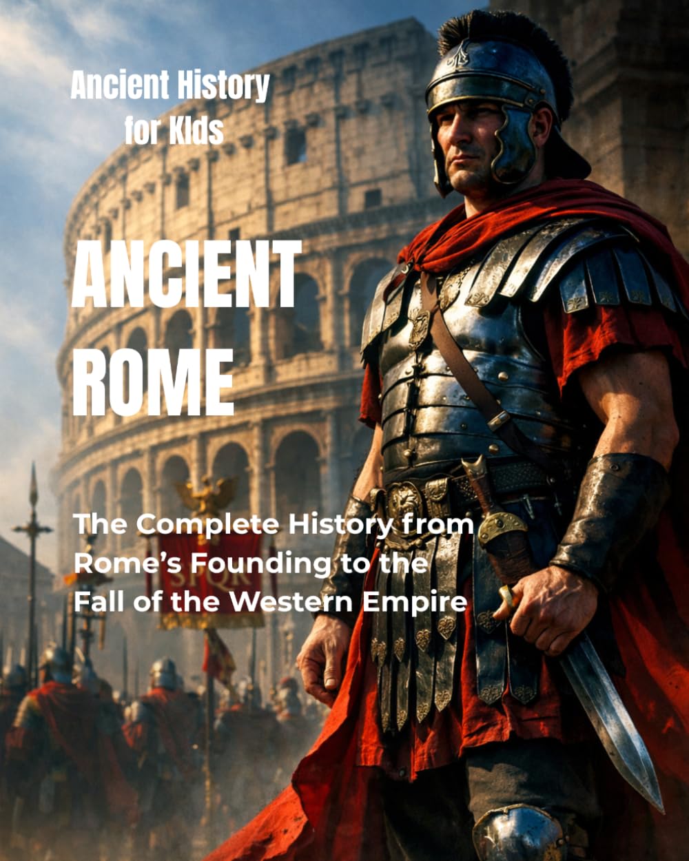 Ancient Rome for Kids: The Complete History from Rome’s Founding to the Fall of the Western Empire (Ancient History for Kids)