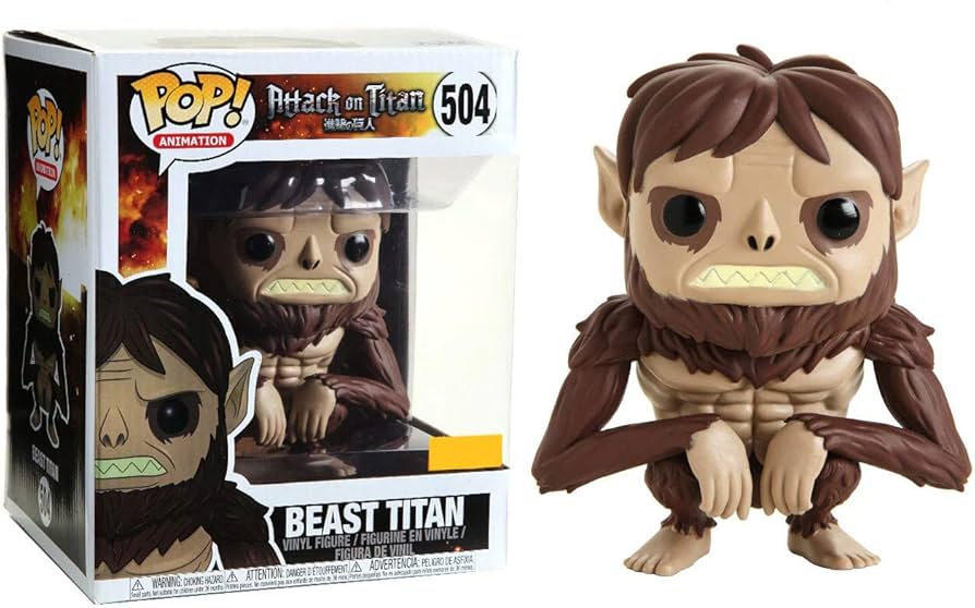 Funko Pop Attack on Titan 504 Beast Titan Exclusive 16cm | Amazon