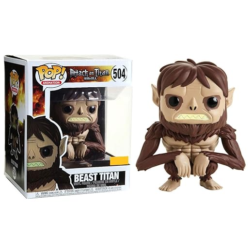 Attack On Titan Figura Vinilo Beast Titan (Oversized) 504 ¡Funko Pop! Standard