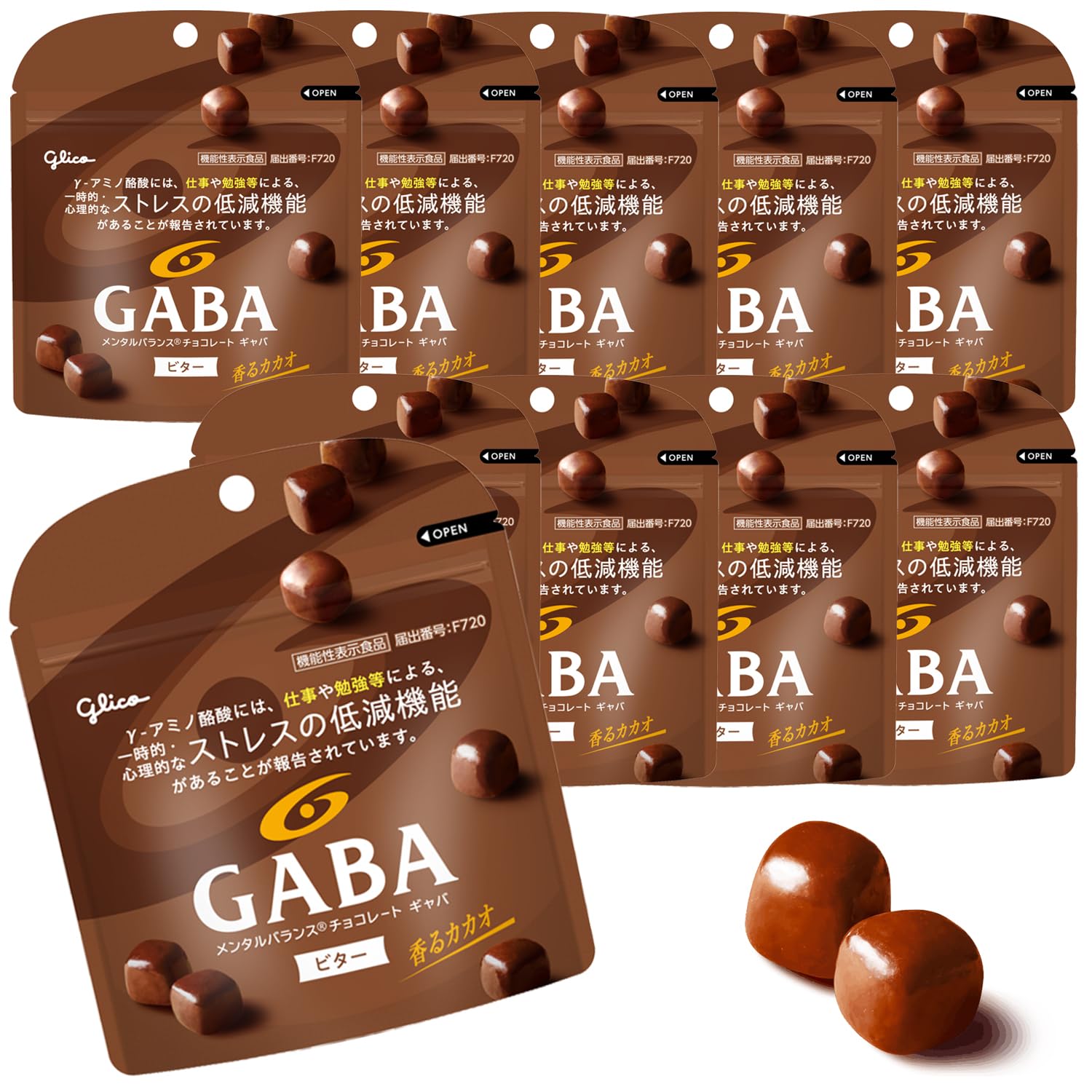 Amazon.co.jp: 江崎グリコ（glico）お菓子: GABA メンタルバランス