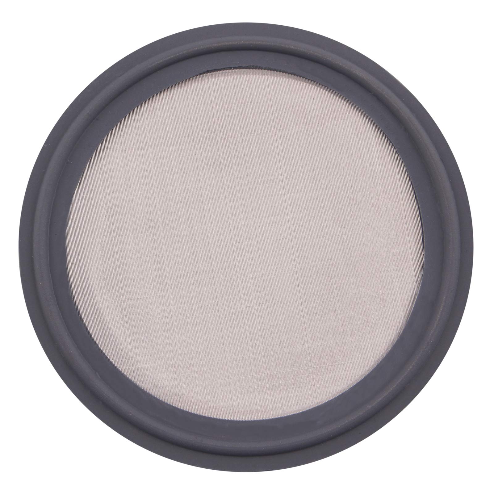 DERNORD 2.5" FKM Sanitary Gasket w/Stainless Screen - Tri Clamp Clover (625 Mesh)