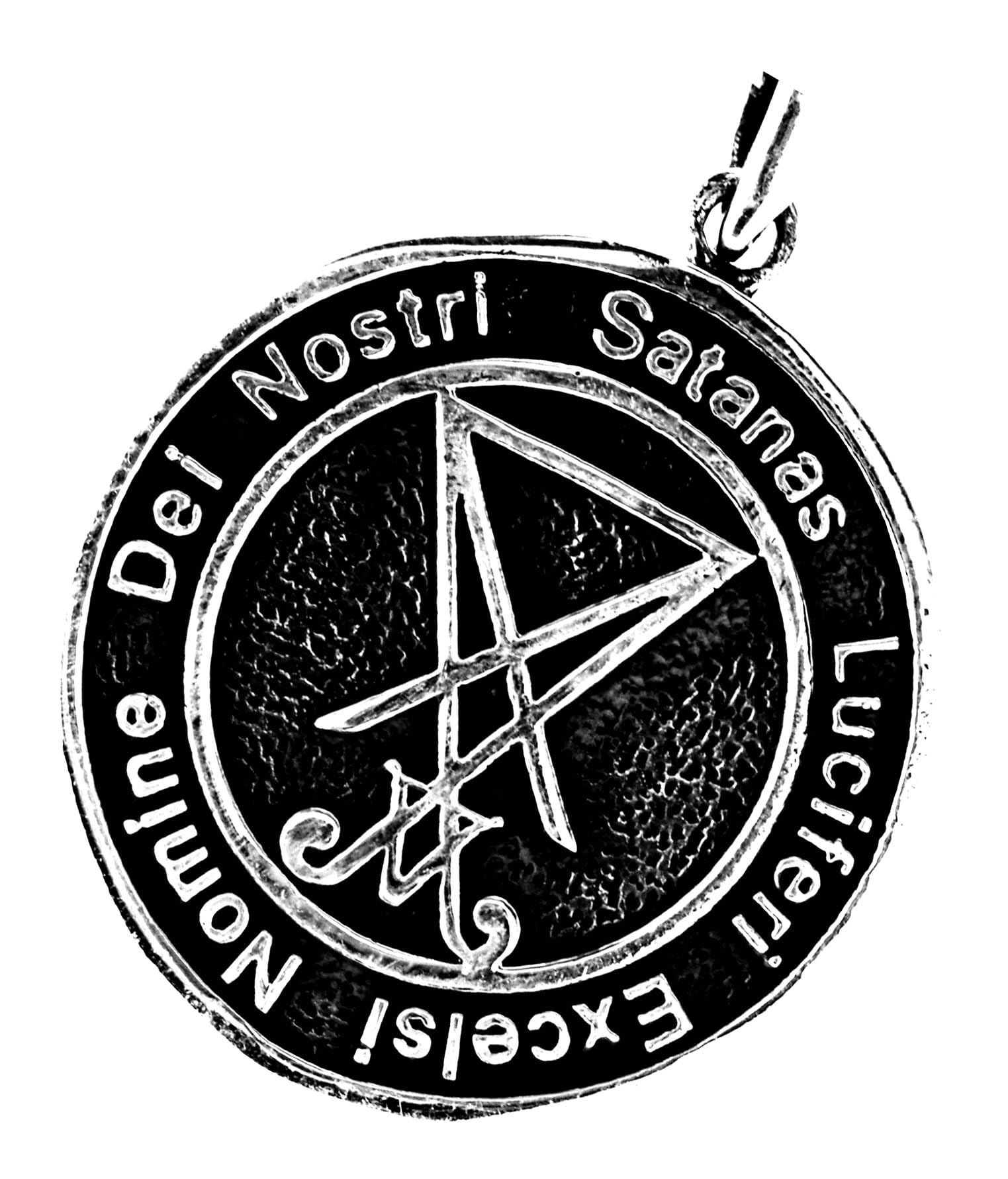Kiss of Leather - Ciondolo in argento 925 con sigillo del Luatello, n. 57