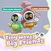 ENERGIZE LAB Eiliko Lover Set + Mystery Swappable Themed Bodies - Portable Robot with AI, Fun Electronic Pendant Toys, Gifts for Couples and Best Friends.