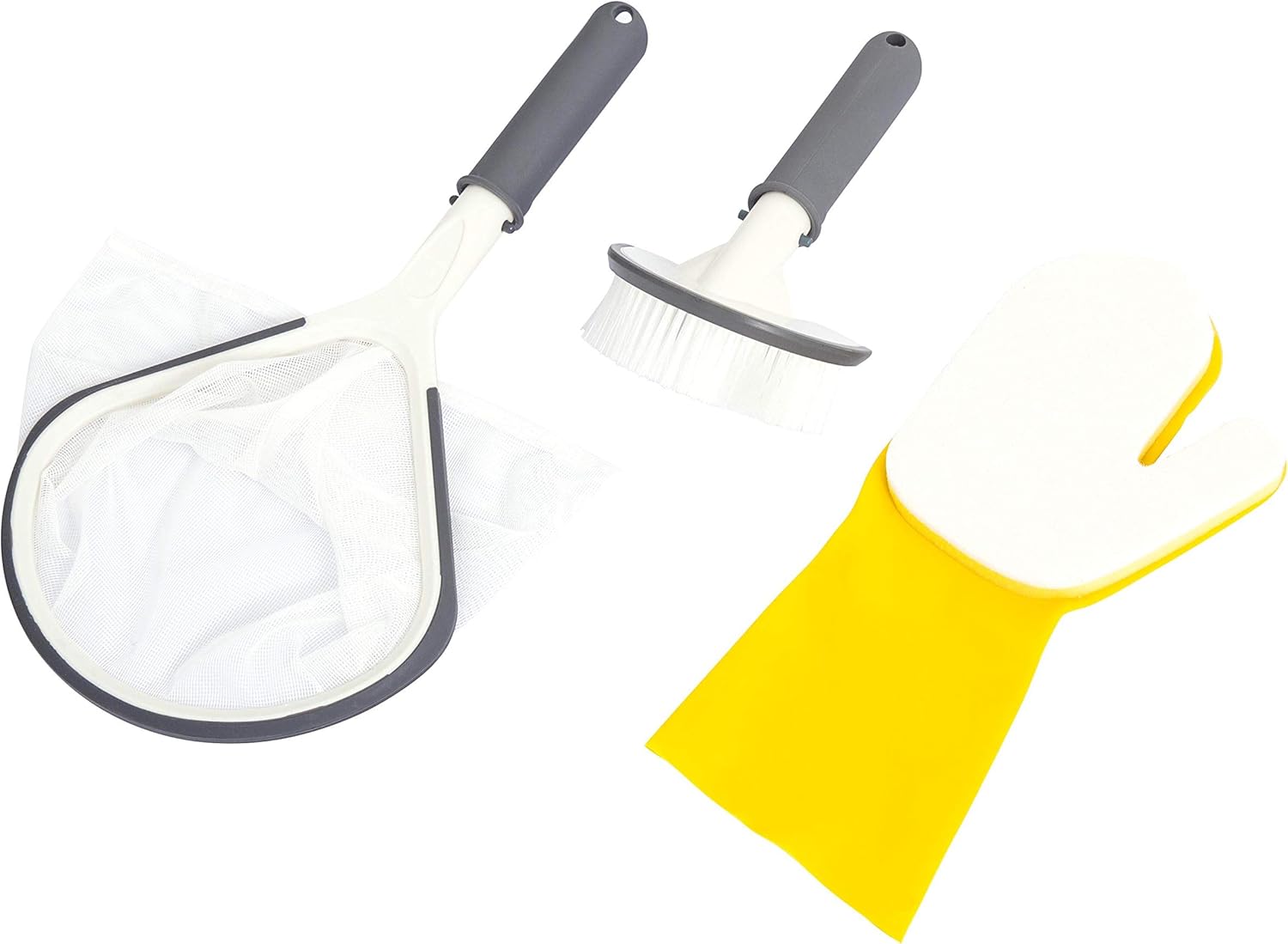 Bestway SaluSpa Hot Tub Spa All-in-One 3-Piece Cleaning Tool Accessory Set