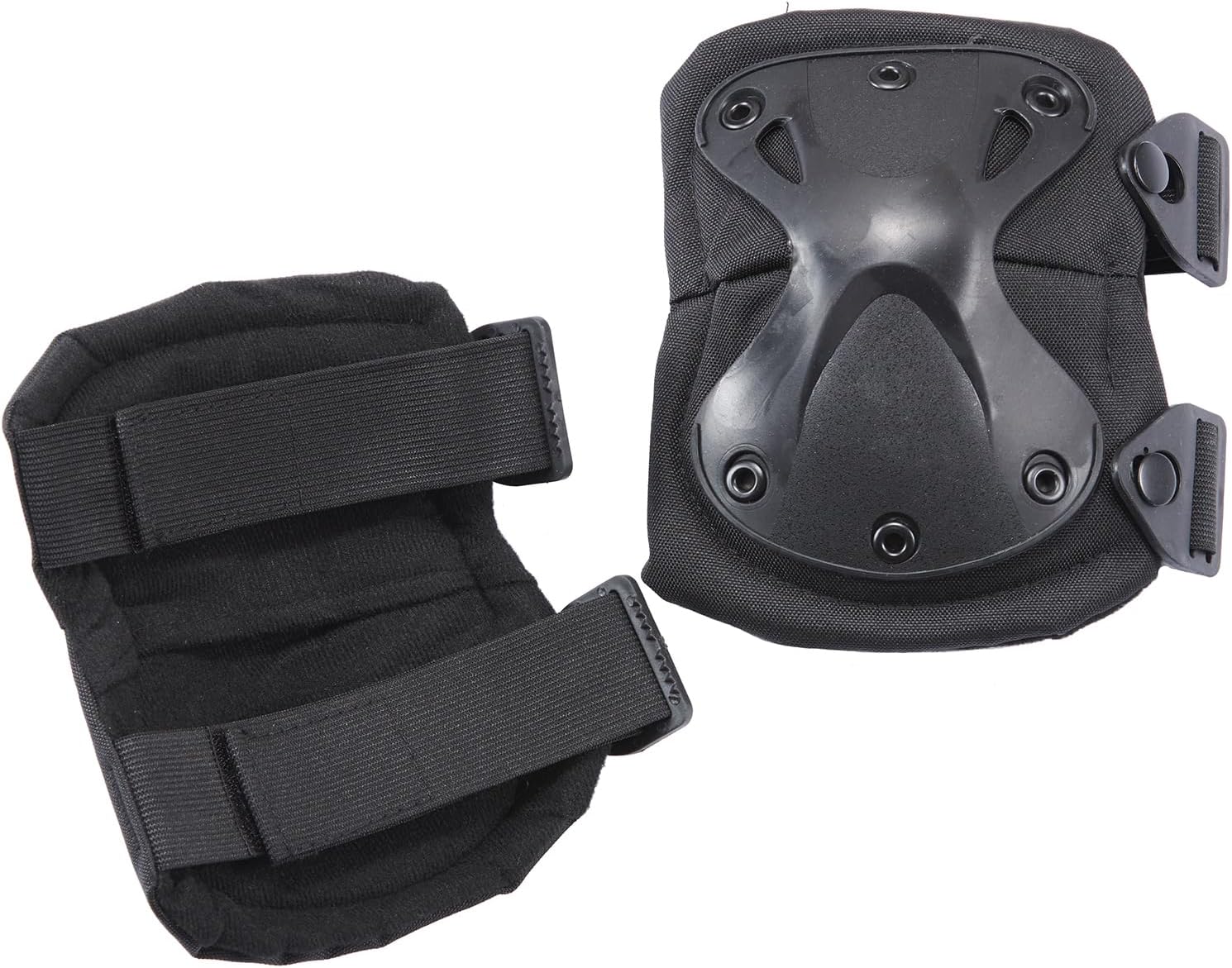 Lancer Tactical Combat Knee & Elbow Protective Pads Set for Outdoor Airsoft CS Paintball Game Cycling Safety Skateboarding Gear Skates Knee Protection Guard Pads