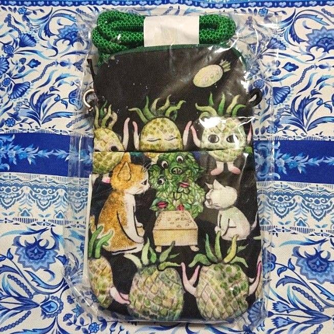 将棋会館 棋の音× ヒグチユウコさん サコッシュ パイナップル戦 ポーチ Amazon.co.jp: ラスト1ヒグチユウコ サコッシュ 新将棋会館 棋の音