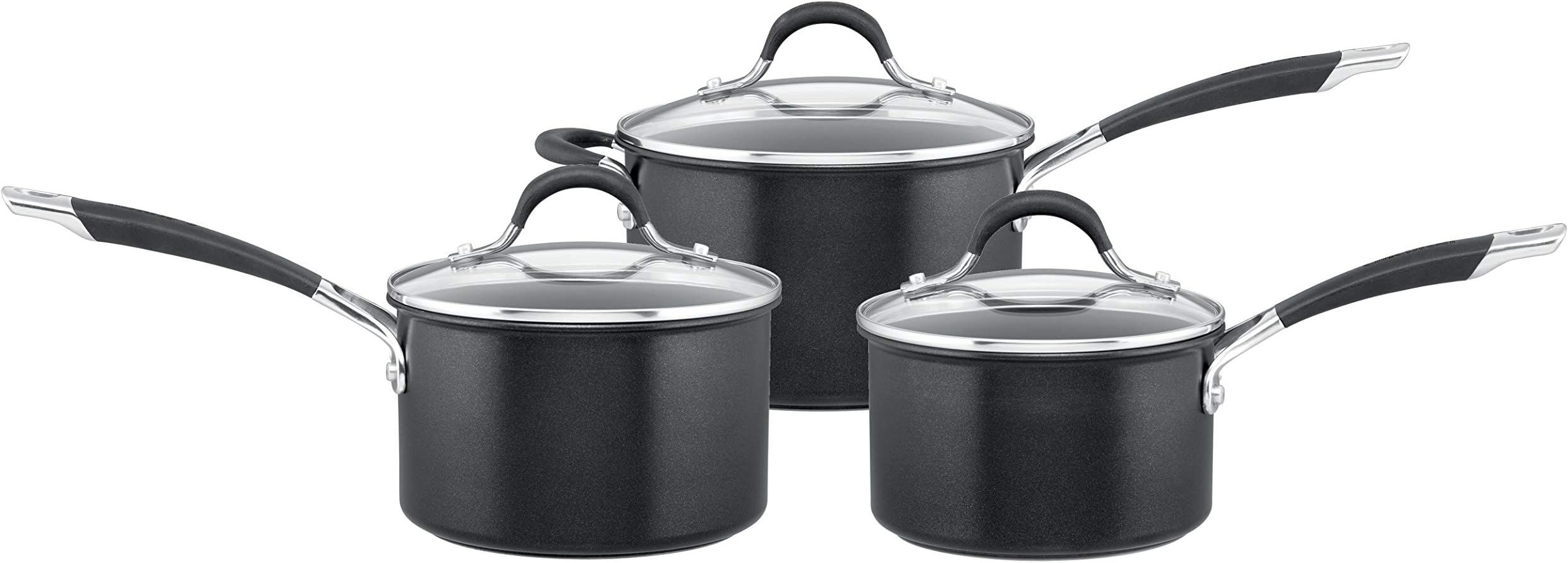Circulon Non Stick Saucepan Set of 3 Saucepans for