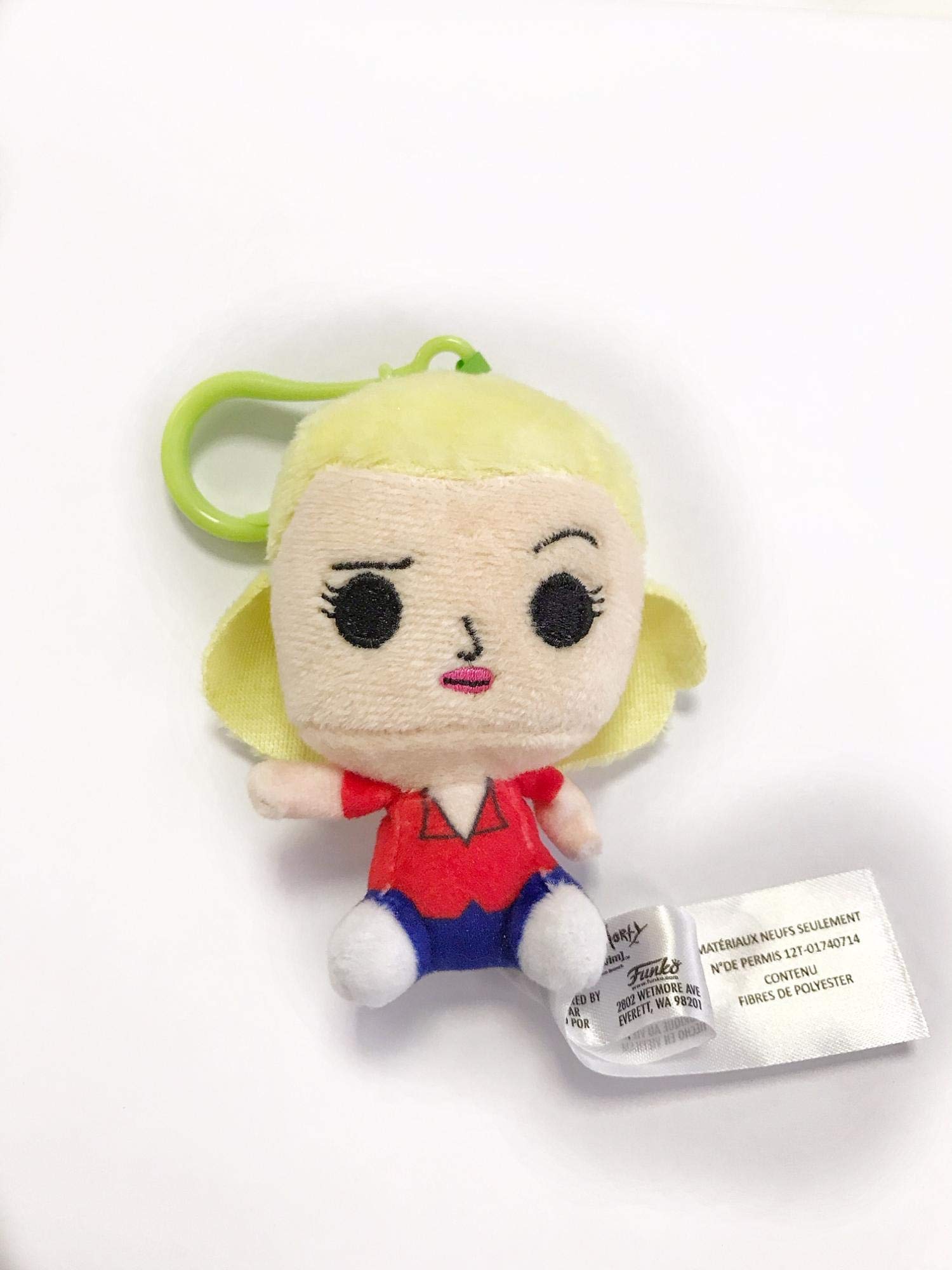 FUNKO OFFICIAL Rick E Morty Mystery Minis Beth Smith Plush Keyring Hot Topic Exclusive