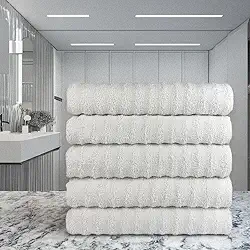 Kit Com 5 Toalhas Banhão Gigante Grossa para Hotel: Conforto e Luxo ao Seu Alcance!
