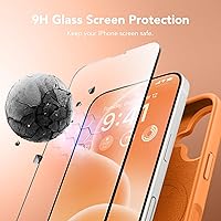 Vista 242 de GONEZ Funda para iPhone 14 Pro, compatible con Magsafe, con protector de pantalla + protector de lente de cámara, forro de microfibra suave