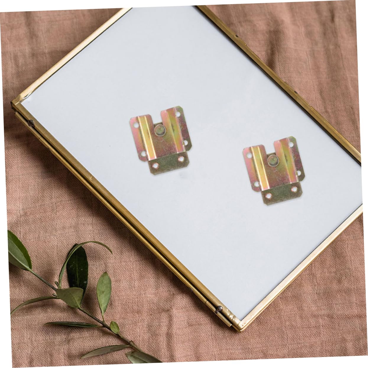 Uonlytech 12pièces Crochets Emboîtables Pour Cadres Photo Supports De Fixation Pour Tableaux Et Miroirs Fixations Murales Robustes