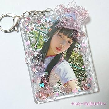 ハンドメイド　キーホルダー　トレカケース ハンドメイド トレカケース トレカケースデコ キーホルダー