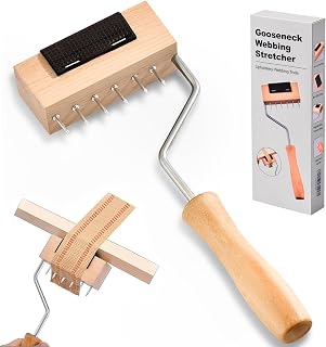 LinyAlmY Large Gooseneck Upholstery Webbing Tools and Supplies,Provides Ample Leverage and Strong Support for Craft Jute Webbing Tape.