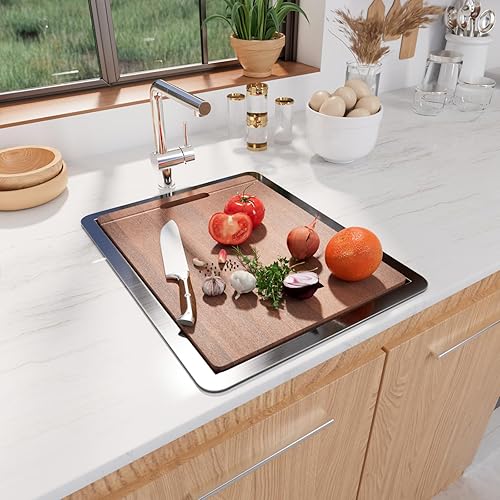 Miniatura 7 de Davivy Fregadero de cocina negro de 15 pulgadas, fregadero de barra de montaje inferior de 15 x 19 pulgadas con una sola pista, fregadero de