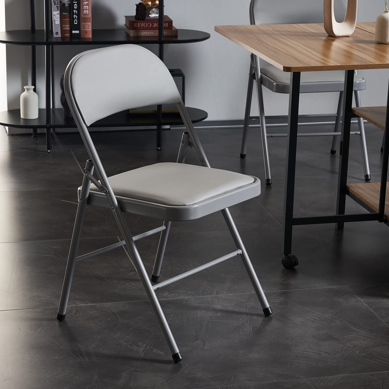 Amazon.com: susici 30 Pack Folding Chairs with Padded Cushion and