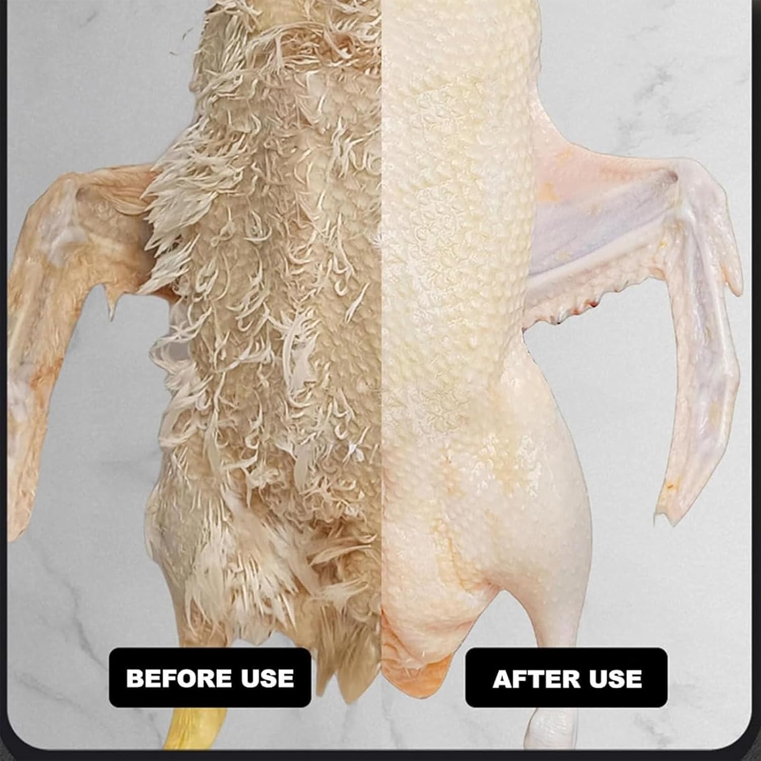 Macchina elettrica di spennatura del pollo, 180W Palmare Plucker del pollame con il cono regolabile, motore 16000rpm per pollo, anatra, tacchino