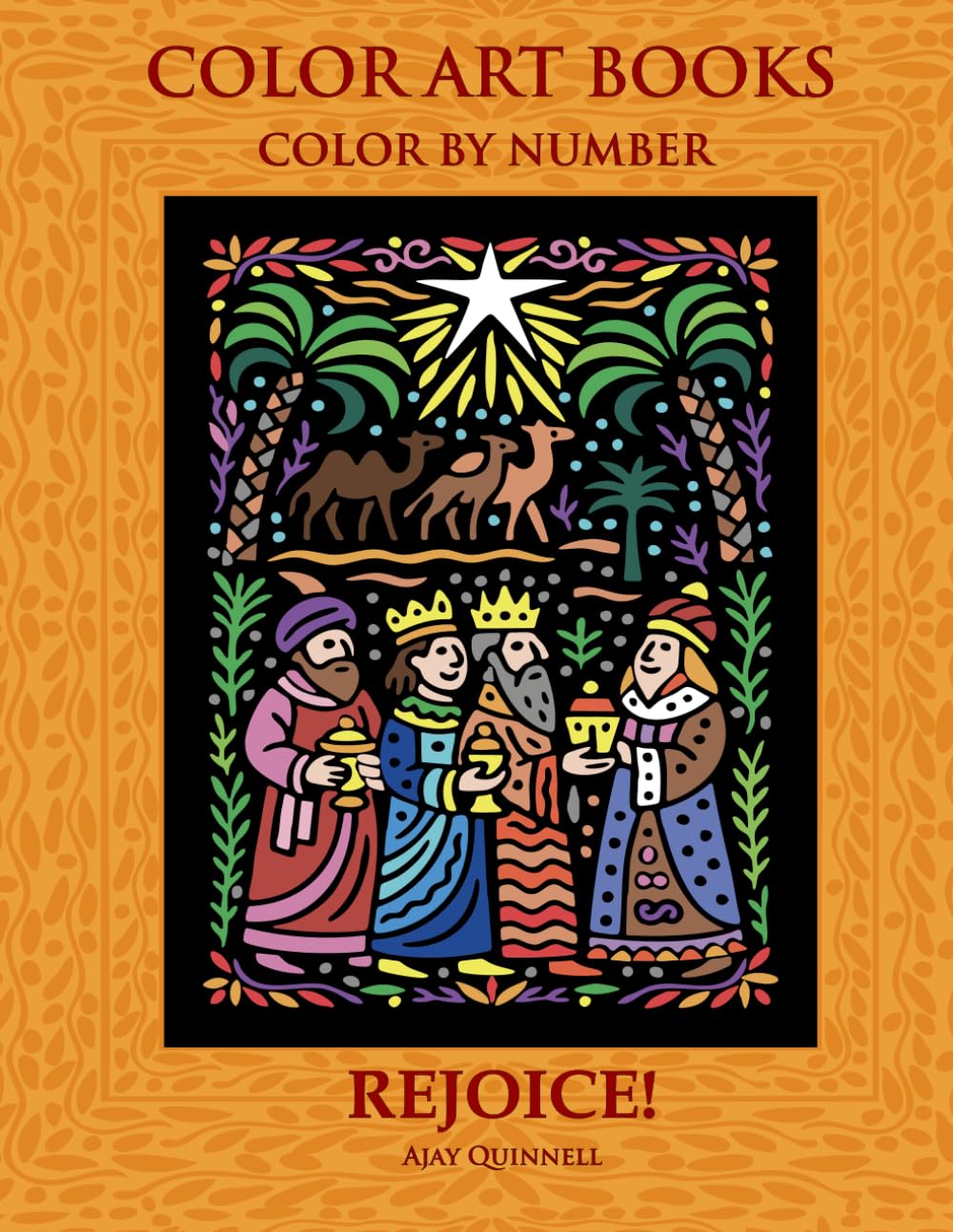 Rejoice! - Color by Number Book : Standard paper edition