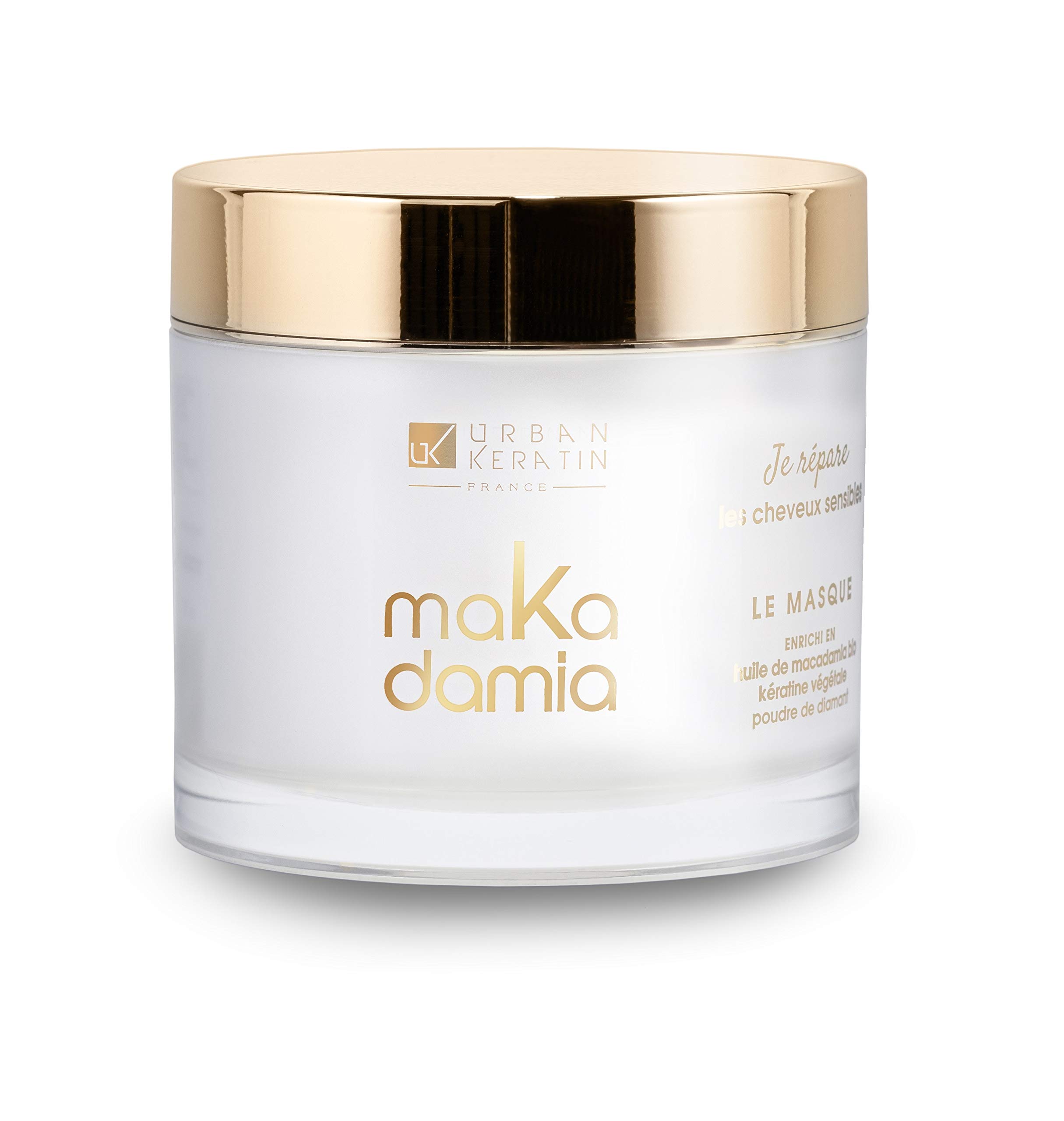 Urban Keratin Makadamia Mask 200ml, Multi-Colour, One Size, Conditioner, 200 ml (Pack of 1)