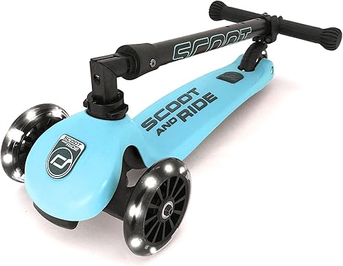 Miniatura 8 de Scoot & Ride Stand-up Push Scooter for Toddlers Azul (Arándano)