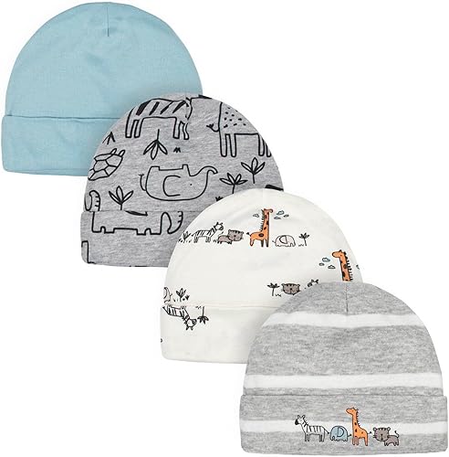 Miniatura 2 de Gerber Juego de 8 gorras y manoplas para bebé niño