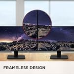 ViewSonic VS2725-2K 27 Inch QHD 1440p Monitor with 100Hz, HDMI, DisplayPort, and Variable Refresh Rate for Home and Office