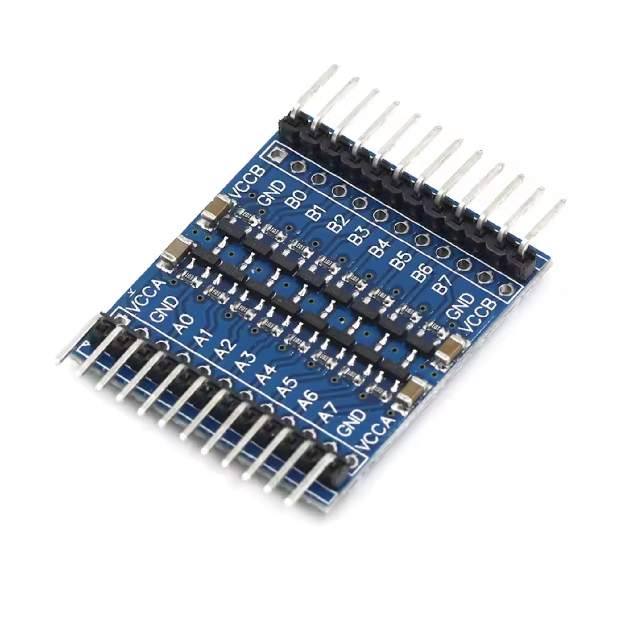 8-Channel Logic Level Converter Module, 3.3V/3.5V to 5V & 5V to 3.3V Bi-Directional Voltage Level Shifter, I2C SPI UART Compatible for Arduino, ESP32, Raspberry Pi (Pack of 1)-image-20