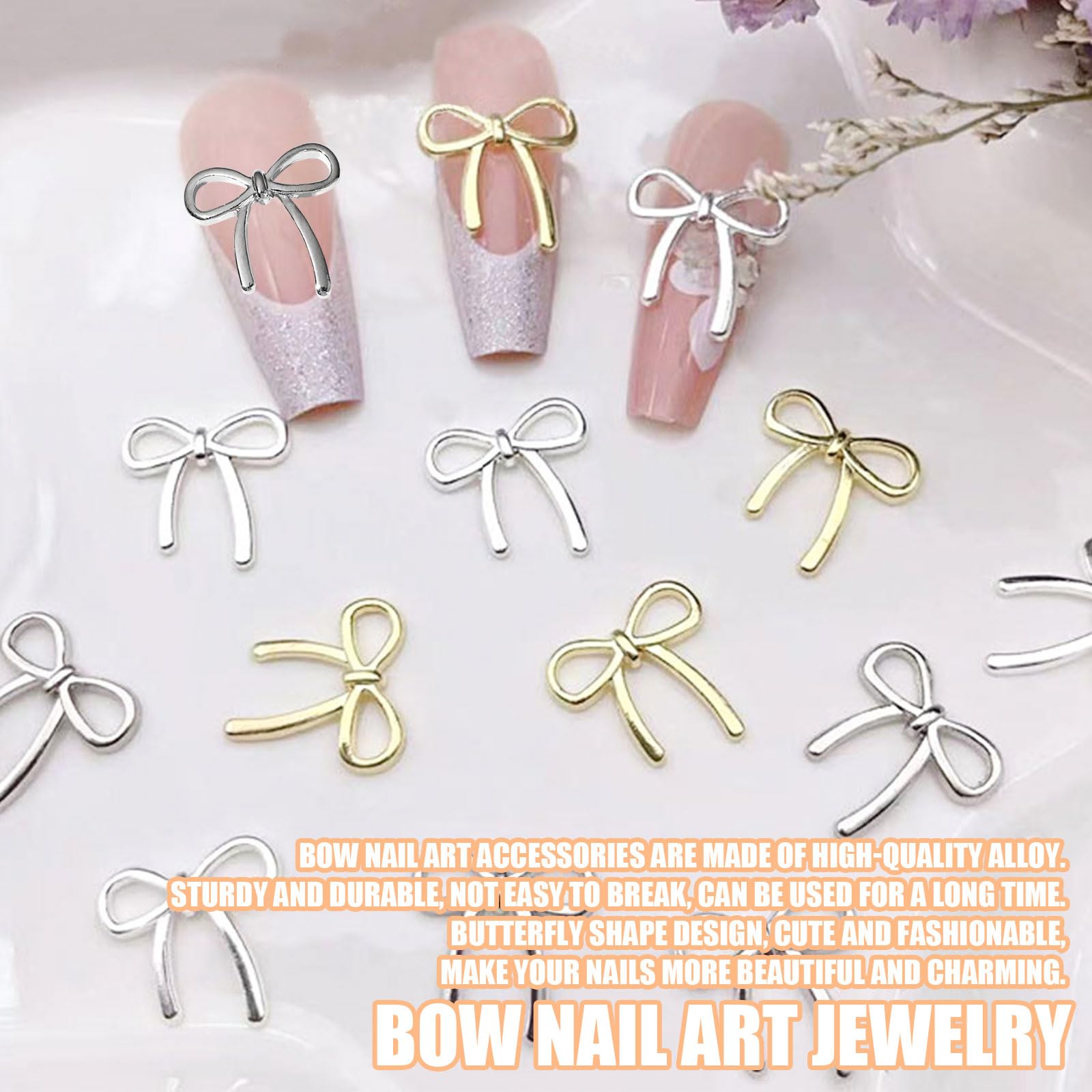 Bow Nail Charms - Image 3