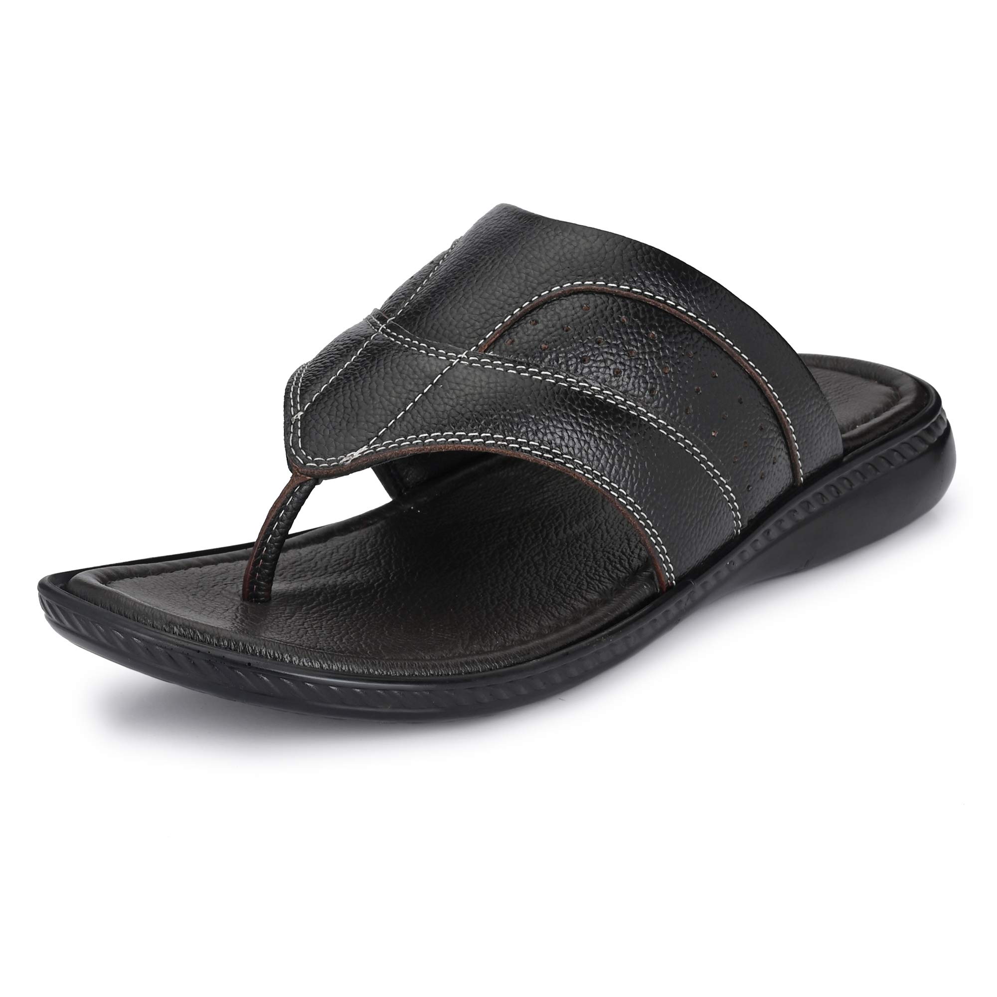 Burwood Men BWD 136 Brown Leather Flip Flops Thong Sandals-8 UK/India (42 EU) (BW 137) (B07P1HMQXN) Amazon Price History, Amazon Price Tracker