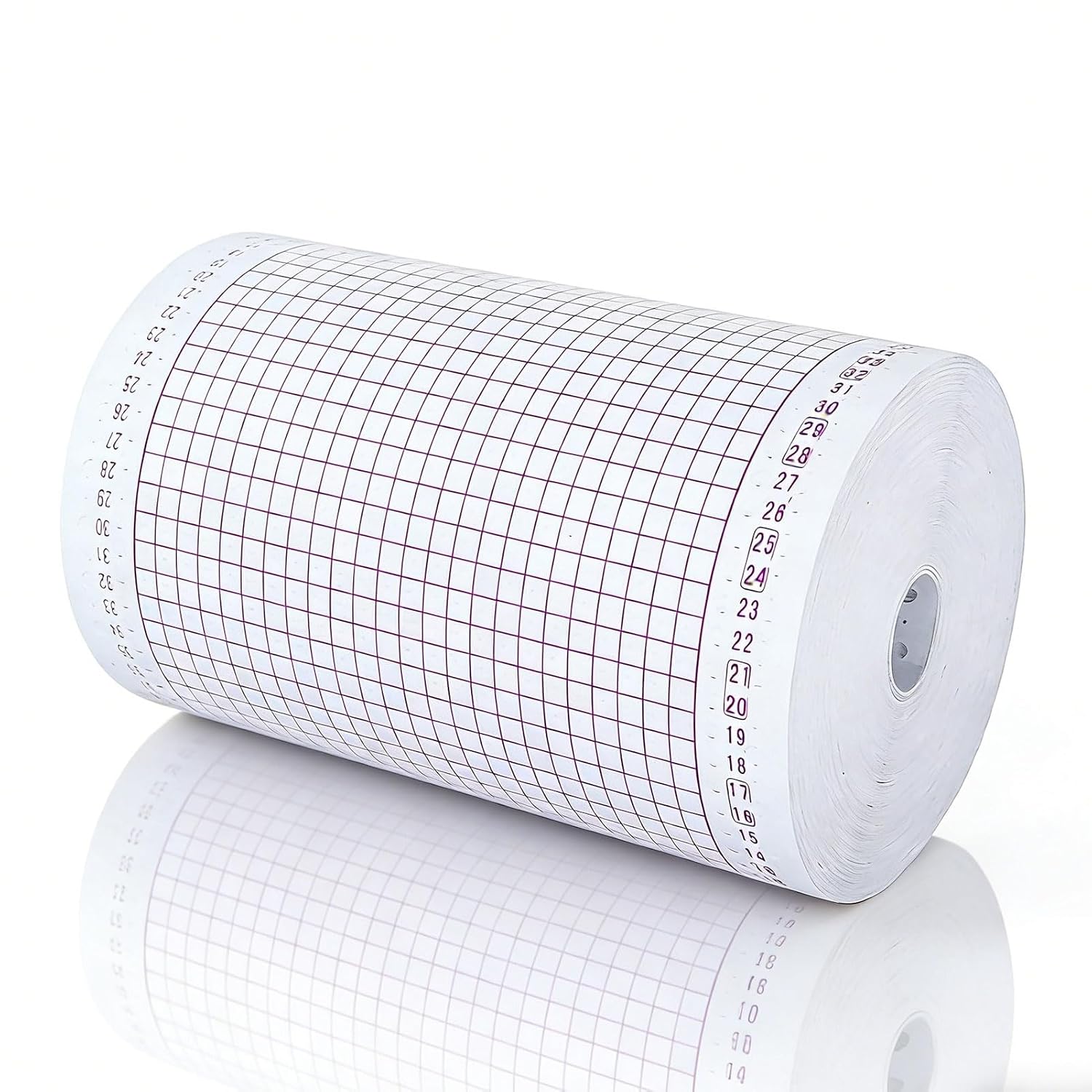 Stitch Punch Card, 100pcs/roll Red Punch Card 24 Stitches Knitting Machine Parts Accessories for KH821 KH831 KH851 KH868 KH860 KH871 KH881 KH891, 14cm/5.5in Width