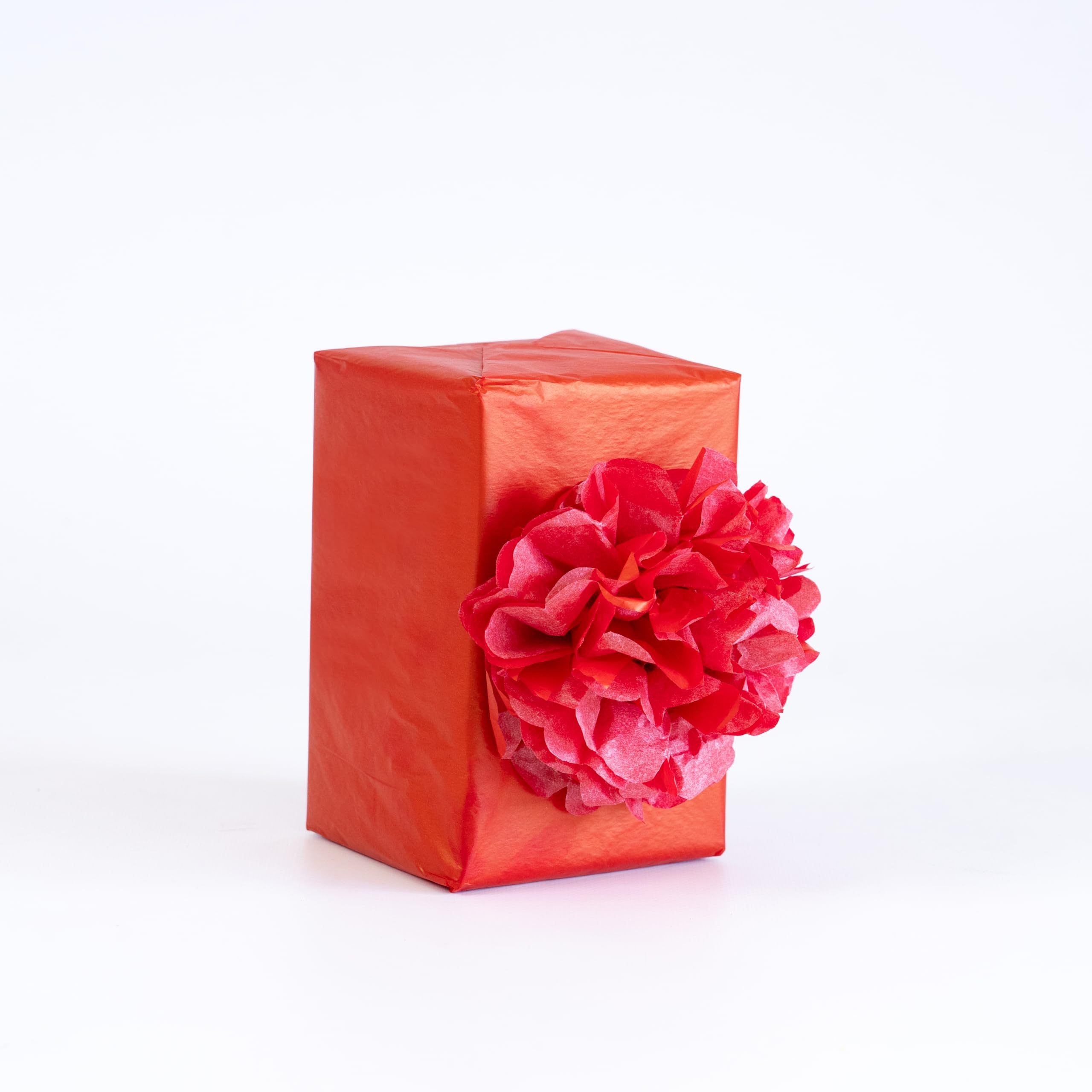 PAKOT | Bobina Papel Seda Rojo 18grs - Rollo 70CM X 100M - Ideal Manualidades, Packaging y Embalaje