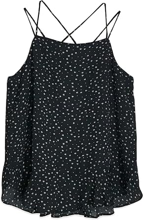 Loft Ann Taylor Womens Strappy Cami-Shell Blouse