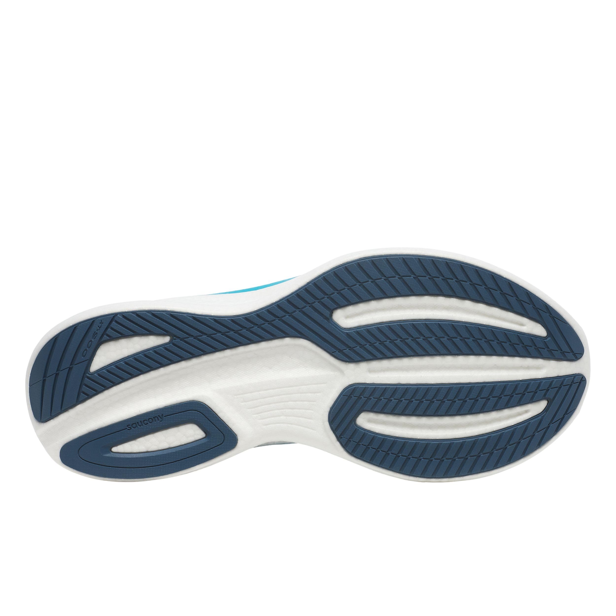 Saucony Femmes Ride 17 Chaussure De Running sans Stabilisateurs Chaussures De Running Viziblue/Mirage - Bleu 37,5
