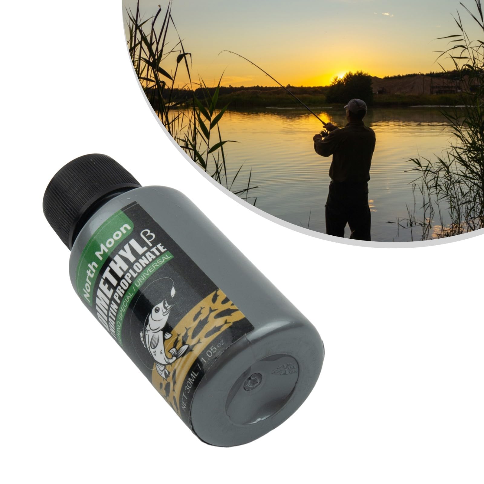 Attrattivo per pesci da 30 ml, esaltatore di esche profumate con feromoni di pesce d'acqua dolce e pesca in mare, per esche e esche vive, 1 confezione