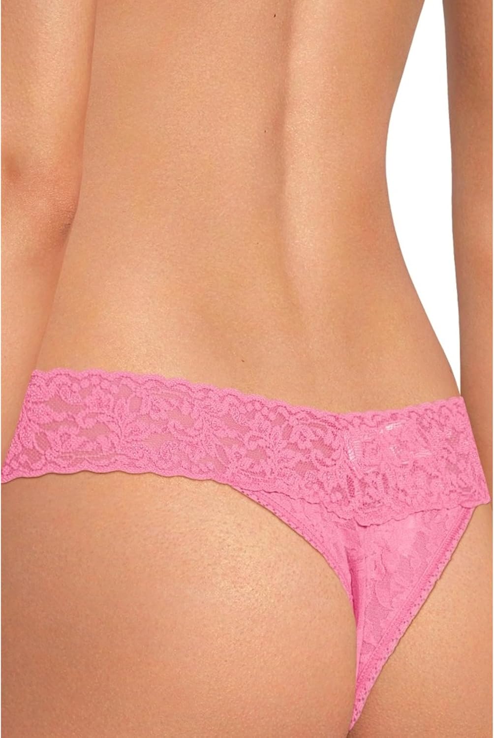 Hanky Panky Women's Signature Lace Original Rise Thong, Amused - Image 3