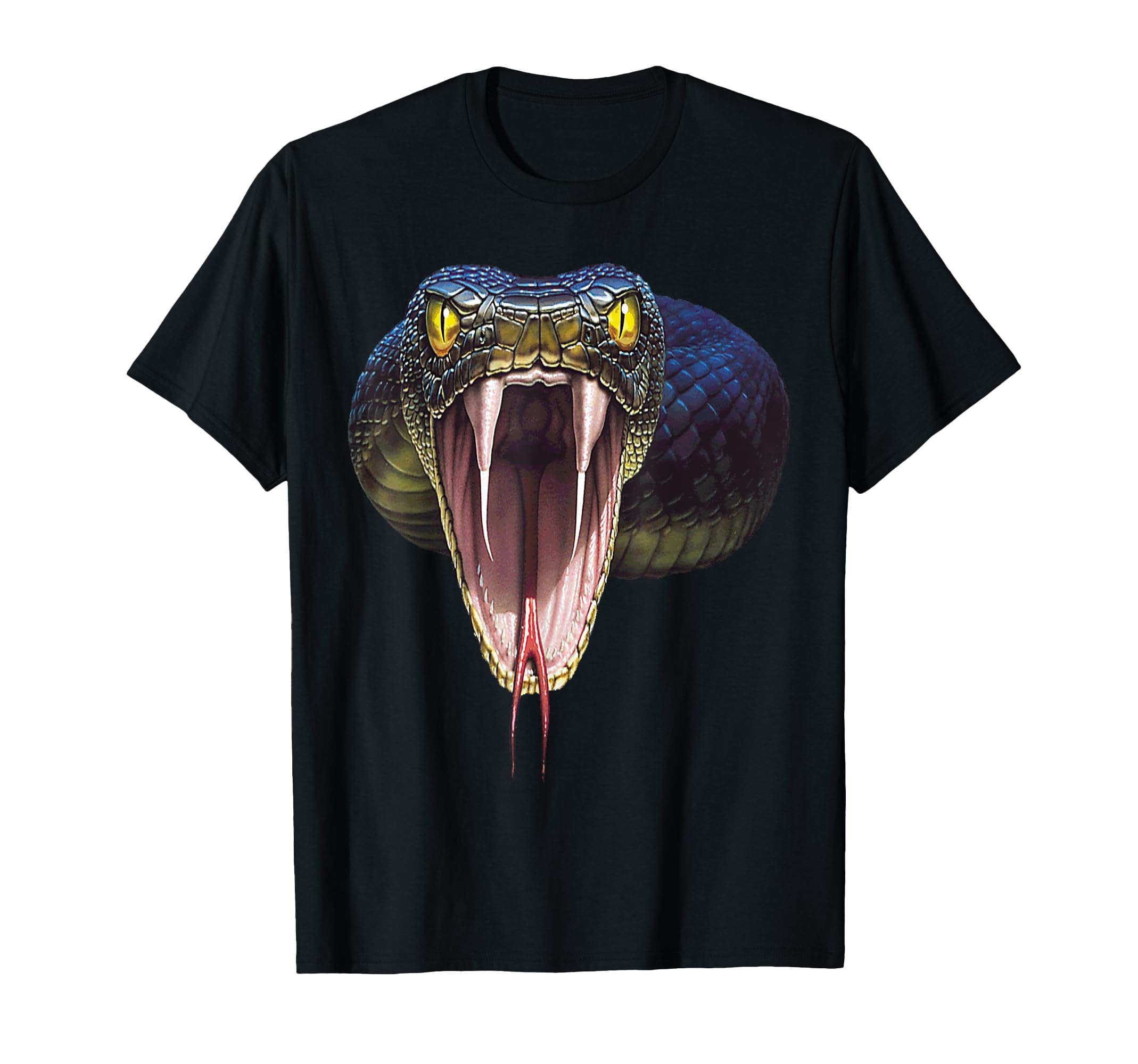 Scary Black Mamba Snake Halloween Costume Gift T-Shirt