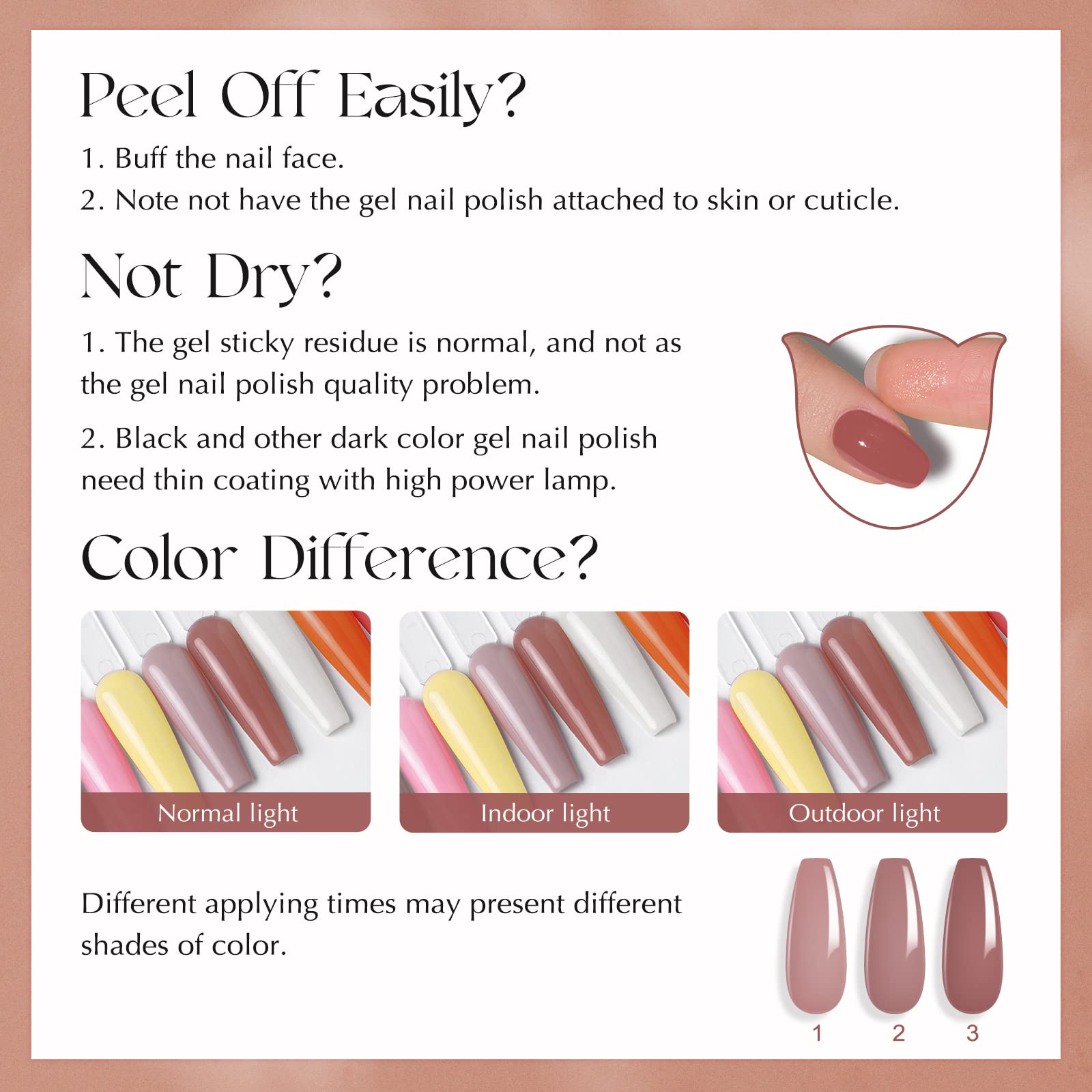 ROSALIND Vernis à Ongles Gels Semi Permanent 48 Pcs, 45 Couleurs + 1Base ＋1 Top Coat Brillant ＋1 Top Coat Matte, Lot Mini Nu Gris Vert Violet UV LED