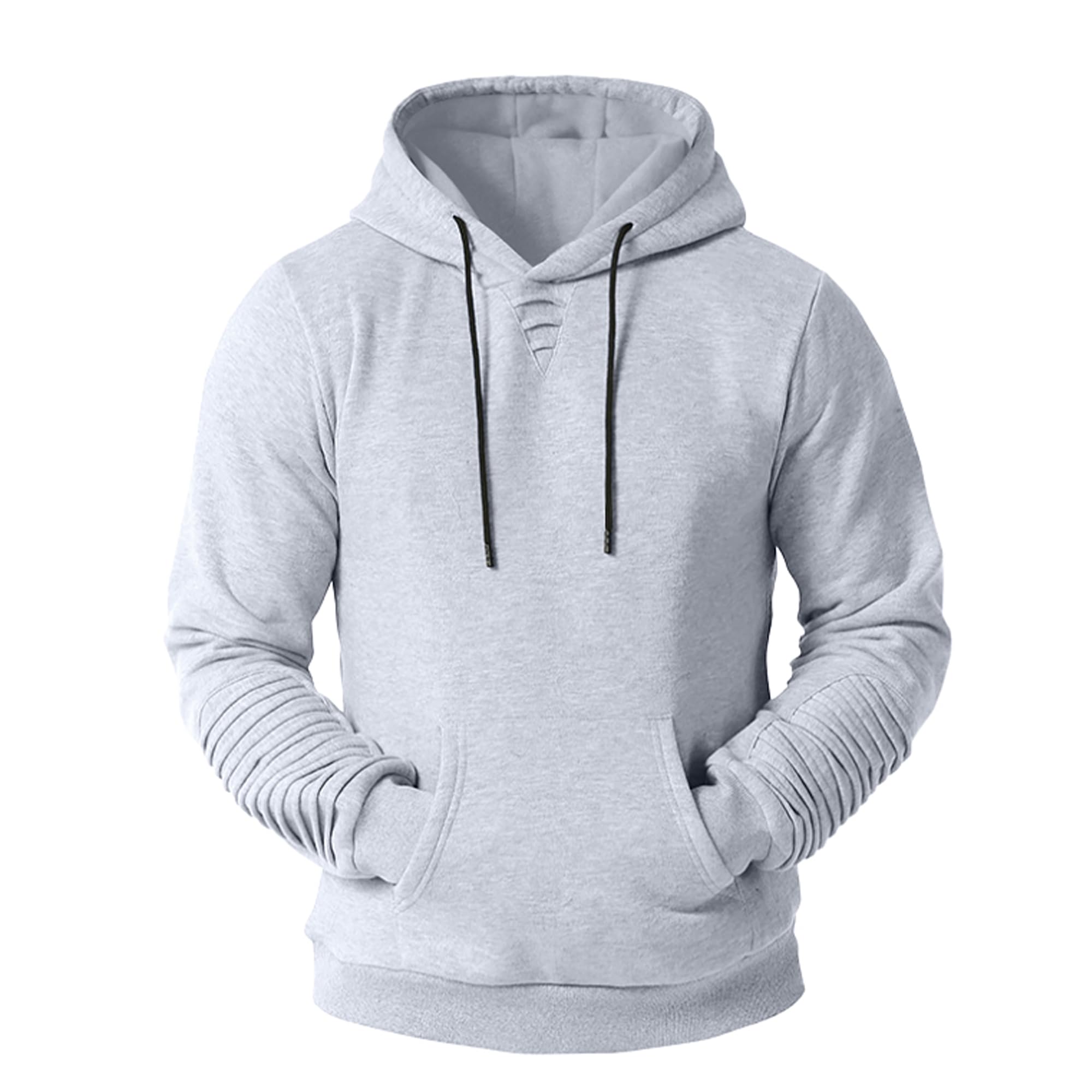 CTUMens Fleece Hoodies Pullover Hooded Sweatshirt Long Sleeve Top Casual Hoody Fashion Sweater