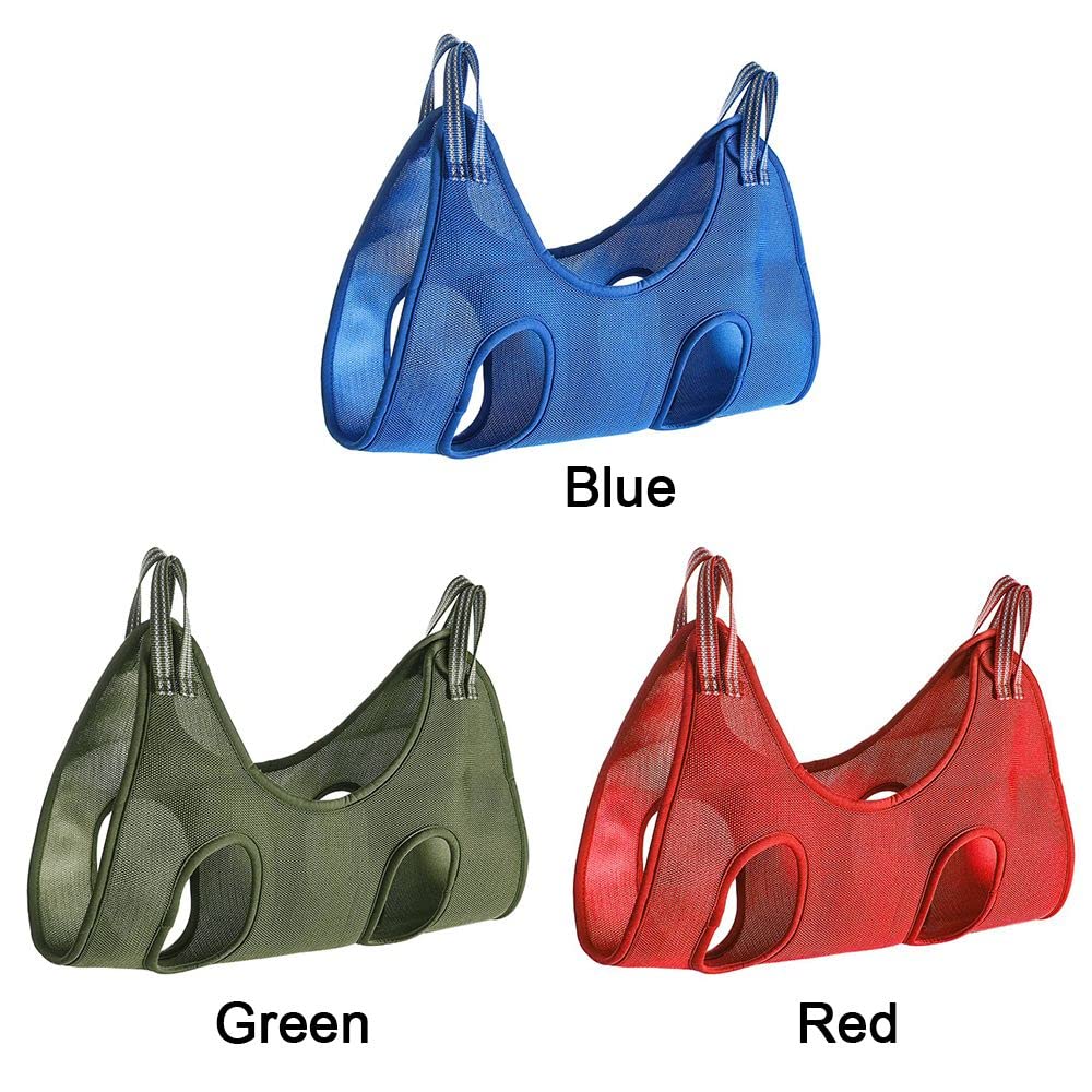 WUZIA Sponge Mesh Pet Cat Grooming Hammock Bag for Nail Trimming and Bathing for Puppy Dog with Adjustable Leg Spacing - Image 3