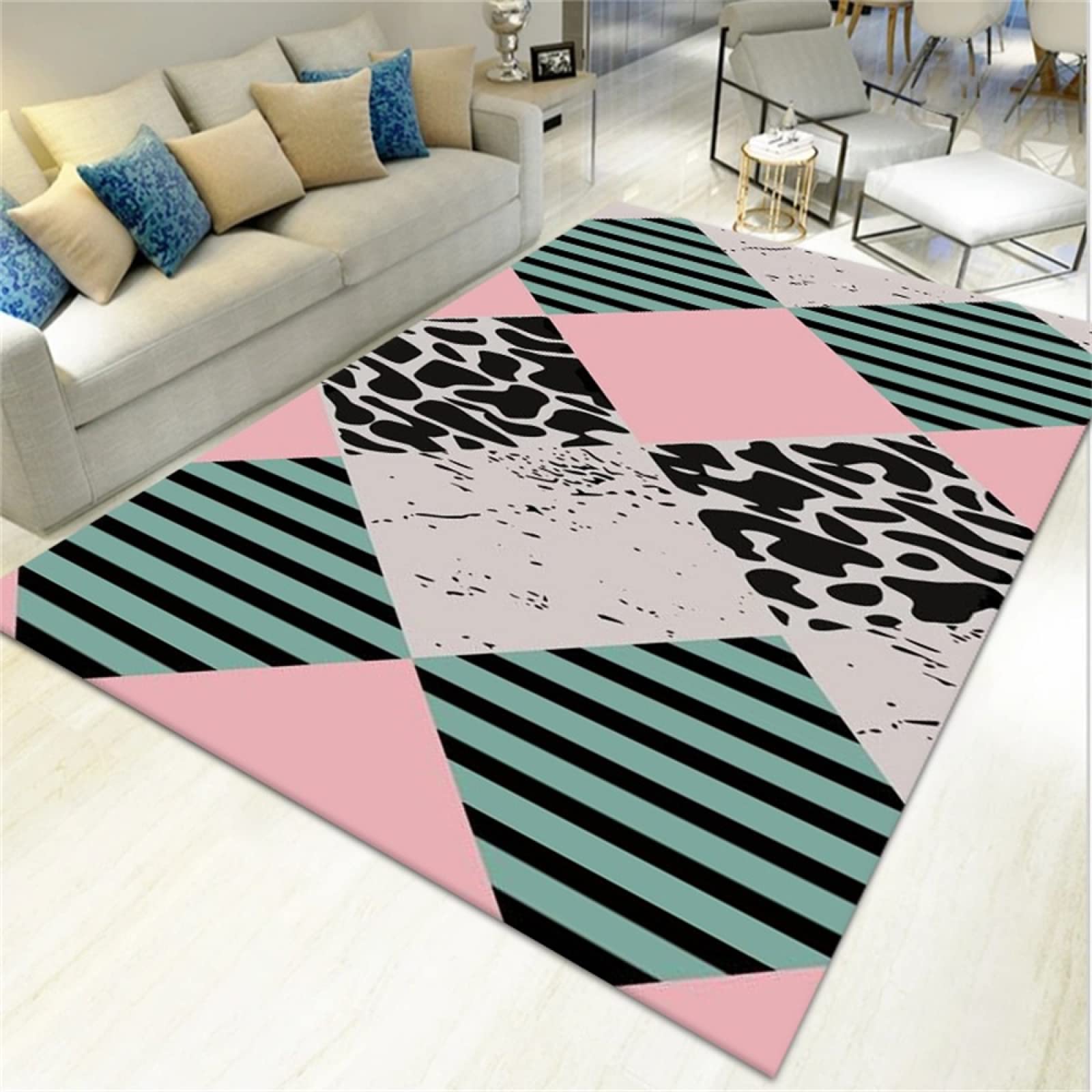Tapis de jeu bébé 180x280cm lavable pour protéger et décorer la chambre