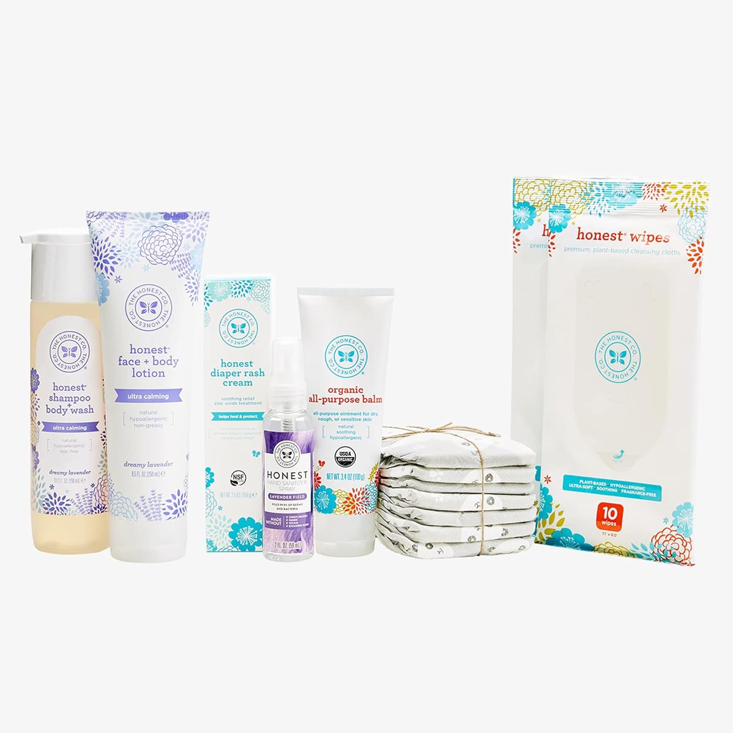 The Honest Company Baby Arrival Gift Set, Fresh + Clear + Lavender : Baby